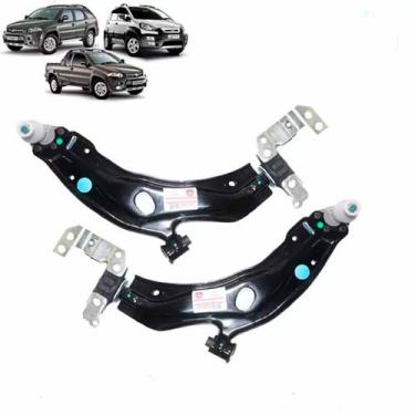 Imagem de Par de Bandejas de Suspensão Pálio Adventure 2007 até 2015 - Fiat