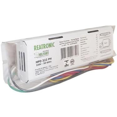 Imagem de Reator Eletrônico 2x32w para lâmpada fluorescente T8 220V - GENÉRICA, 