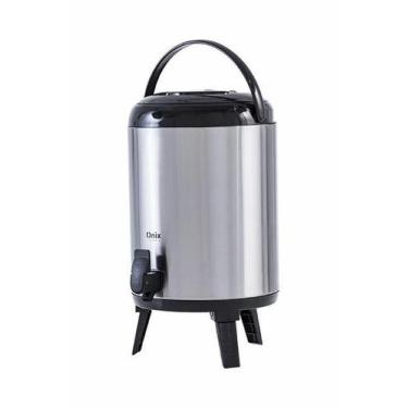 Imagem de Botijão Inox Térmico 9,5L Ref 1258 - Paramount, Prata, 9.5litros, Boti