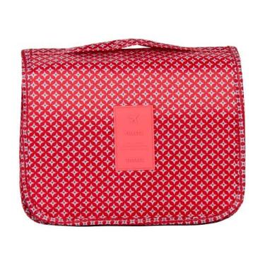Imagem de Necessaire Feminina Viagem Multifuncional - World Onboard, Vermelho