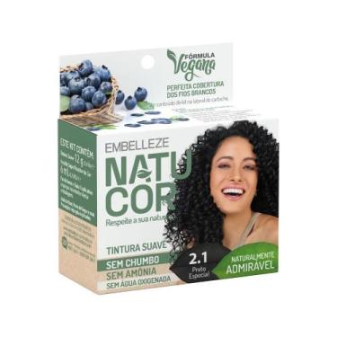 Imagem de Tintura Pó Natucor Embelleze Mirtilo Preto Especial 2.1