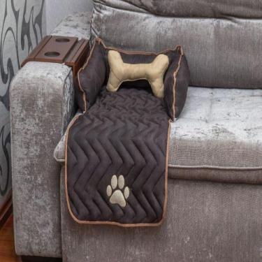 Imagem de Protetor De Sofá Pet Snoopy Pequeno Matelado 80 X 44 X 15 Cm - Comfort