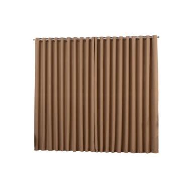 Imagem de Cortina Blackout Liso 5 Metros X2,80m Blecaute Bloqueia 100% - Essênci