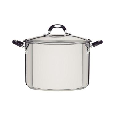 Imagem de Caldeirão Astro Silicone Em Aço Inox Com Fundo Triplo Com Tampa De Vidro 30 Cm 20,8 L