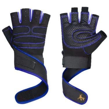 Imagem de Luva Fitiness Bike Gold Sports Air Pro com Munhequeira - Gel anti derr