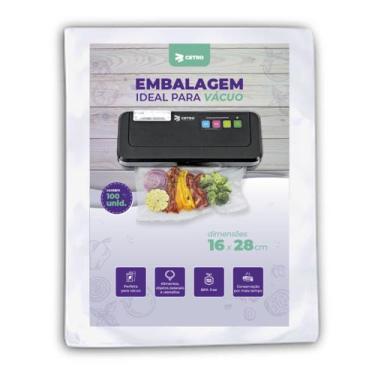 Imagem de Embalagem a Vácuo 16x28 - 100 Unidades - Cetro