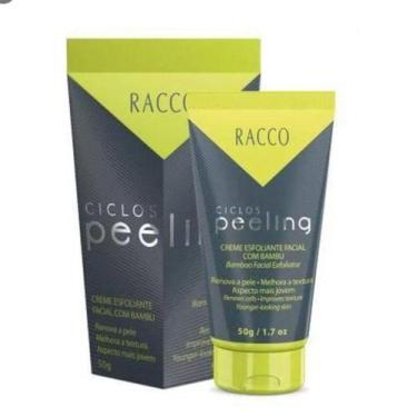 Imagem de Creme esfoliante facial com bambu RACCO (1440) 50g, 150