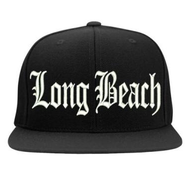 Imagem de Boné Bordado -  Long Beach California Rap Trap Hip Hop La - HIPERCAP