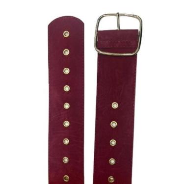 Imagem de Cinto Feminino Com Furos Em Metal Dourado Cores Modelo Grosso MZS-2066