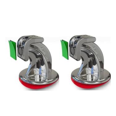 Imagem de 2 Un Prendedor Fixador Trava Porta Magnético Fixação Adesivo - Plasnat