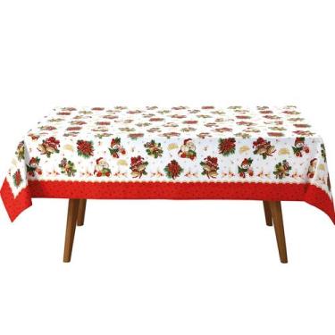 Imagem de Toalha de Mesa Natalina Retangular 6 Lugares 1,40 x 2,10 Athenas Dohle