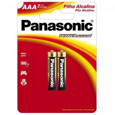 Imagem de Pilha Alcalina AAA Blister com 2 LR03XAB/2B192 - Panasonic