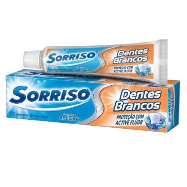 Imagem de Creme Dental Sorriso Dentes Brancos 50G