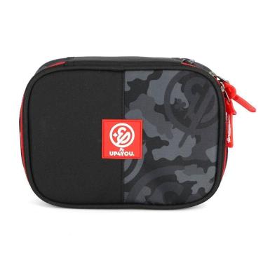 Imagem de Estojo Box Baú Escolar Enaldinho Vermelho Up4You Luxcel