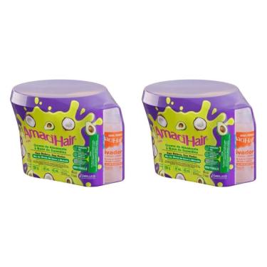 Imagem de Creme Relaxante Amacihair 200G Liso - Kit Com 2Un