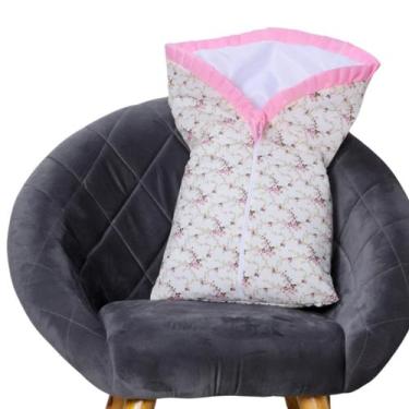 Imagem de Saco de Dormir para Bebê Inverno Estampado Acolchoado com Zíper 100% A