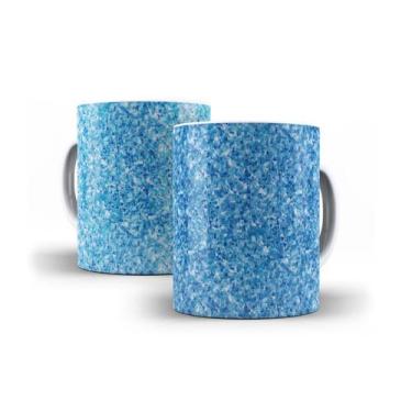 Imagem de Xícara Branca Porcelana Decorada 325ml + Caixinha - RYLLO, Agua 01