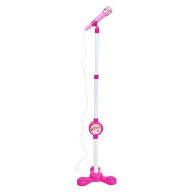 Imagem de MicrofoneBrinquedo Infantil Com pedestal e conector P2 celular - Art B
