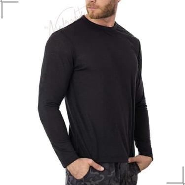 Imagem de Camisa Térmica Masculina Praia Proteção Solar Uv 50 Segunda Pele - Pri