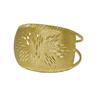 Imagem de Anel Em Ouro 18k 750 Chapa Amarela Abaulada, 16