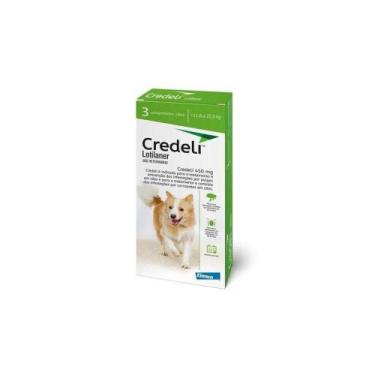 Imagem de Credeli 450mg para Cães de 11 a 22kg Antipulgas e Carrapatos com 3 com