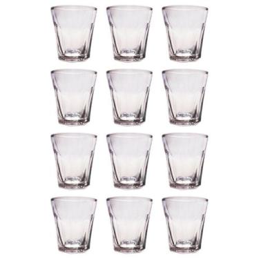 Imagem de Jogo 12 Copos Shot Vidro Tequila Cachaça Vodka Dose 45ml Bar - TODO DI