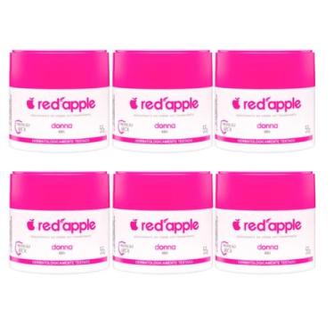 Imagem de Kit 6 Desodorante Em Creme Donna 55G - Red Apple
