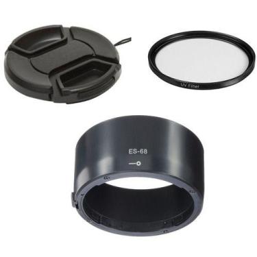 Imagem de Tampa Filtro Parasol Es-68 Lente Canon Ef 50mm F/1.8 Stm - OEM