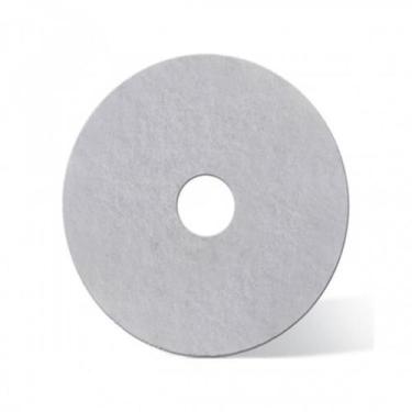 Imagem de Disco lustrador branco p/enceradeira *350mm* - NOBRE