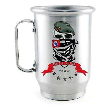 Imagem de Caneca De Aluminio Caveiras Policia Força Tatica Policial - Alabama St