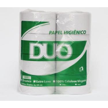 Imagem de Papel Higiênico DUO c/8 Rolos de 170m