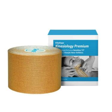 Imagem de Bandagem Adesiva Elástica Kinesiology VITALTAPE PREMIUM - Vitaltape Fi