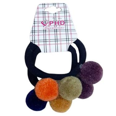Imagem de 2 Unidades Rabicó Elástico Cabelo Prendedor Xuxinha Feminina - PHD, Mo