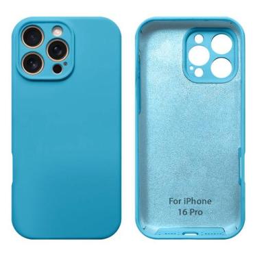 Imagem de Capa Capinha Compativel com iPhone 16 Pro Com Proteção de Camera em Si
