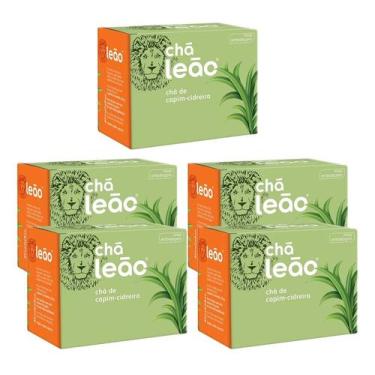Imagem de Chá Leão Capim-cidreira Em Sachê 10g 10 U Kit 5