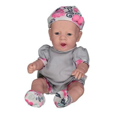 Imagem de Brinquedo Infantil Boneca Bebê - Sweet Reborn - Primeira Vacina - Coti