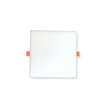 Imagem de Painel Plafon De Led 24W Quadrado De Embutir Borda Infinita - Paylow S