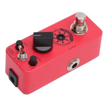 Imagem de Pedal de Guitarra True Bypass, Afinador de Efeito de Simulação, Pedal de Guitarra Elétrica, Substituição Vermelho