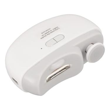 Imagem de Cortauñas Eléctrico Con Lima De Uñas, Recargable Portátil Silencioso 2 Velocidades Cortauñas Automático para Ancianos Adultos Niños Comunidades de Cuidadores, Cuidadores (Branco)