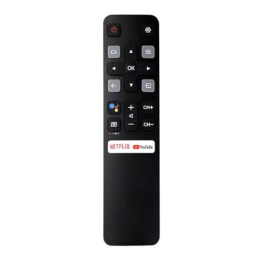 Imagem de Controle remoto por voz RC802V FNR1 para TCL Android 4K Smart TV Netflix YouTube 40S334 50S434 55S434 49P30FS 65P8S 55C715 75S434 40S330 70S430 32S334 55 5S435 50S435 49S6800 43S434