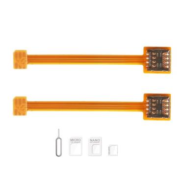 Imagem de Cabo de extensão Nano SIM para cartão micro SIM, slot para cartão de celular, adaptador de cabo de extensão de cartão Nano SIM, placa de teste FPC, suporte de cartão SIM, placa de teste de reparo,