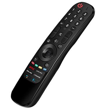 Imagem de PERFASCIN Controle remoto Voice Magic de substituição MR22GA adequado para LG