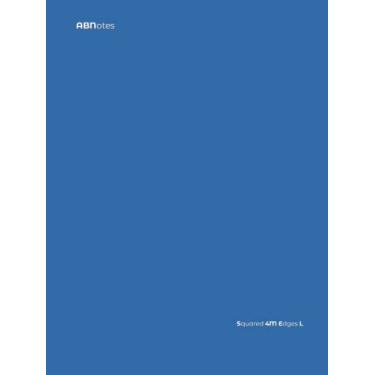 Imagem de ABNotes Squared 4M Edges L A4 Blue HC: Quadernone A4 a quadretti 4mm con margine - Tinta Unita Blu - Leggero 100 pagine - Fogli spessi - Per scuola, lavoro o appunti personali.
