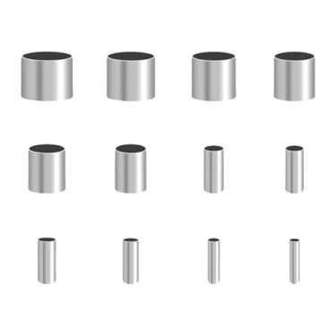 Imagem de YWJLQH 12x Cortador de redondo com furos ocos Conjunto de cortadores de biscoitos para bolo de fondant