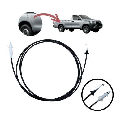 Imagem de Cabo Abertura Tanque Combustível Portinhola Hilux 2005 À 15