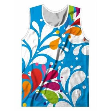 Imagem de Abadá Regata Adulto Carnaval Fantasia Bloquinho Tamanho Especial Plus Size-Unissex