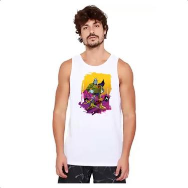 Imagem de Camiseta Regata Nostalgia Frankstein Jr e os Impossiveis - Alearts, EG