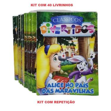 Imagem de 40 Livros Classicos Divertidos História  Atacado Lembrancinha De Anive