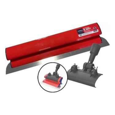 Imagem de Desempenadeira Para Massa Corrida Berox 60cm + Suporte Atlas