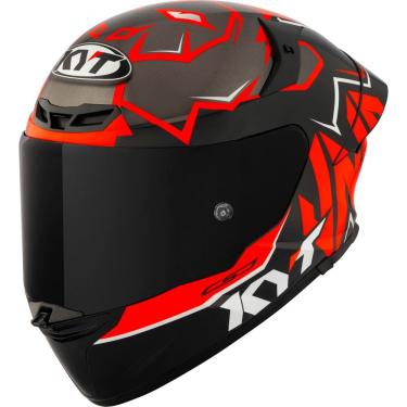 Imagem de Capacete KYT TT Revo Nicolo Bulega 2022 Preto e Vermelho